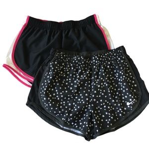 Two Pairs of Nike Women’s Tempo Running Shorts XL